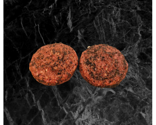 Black garlic Steak burgers 2 pack